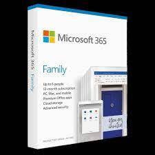MICROSOFT 365 FAMILY 1YR SUB UP TO 6 PEOPLE